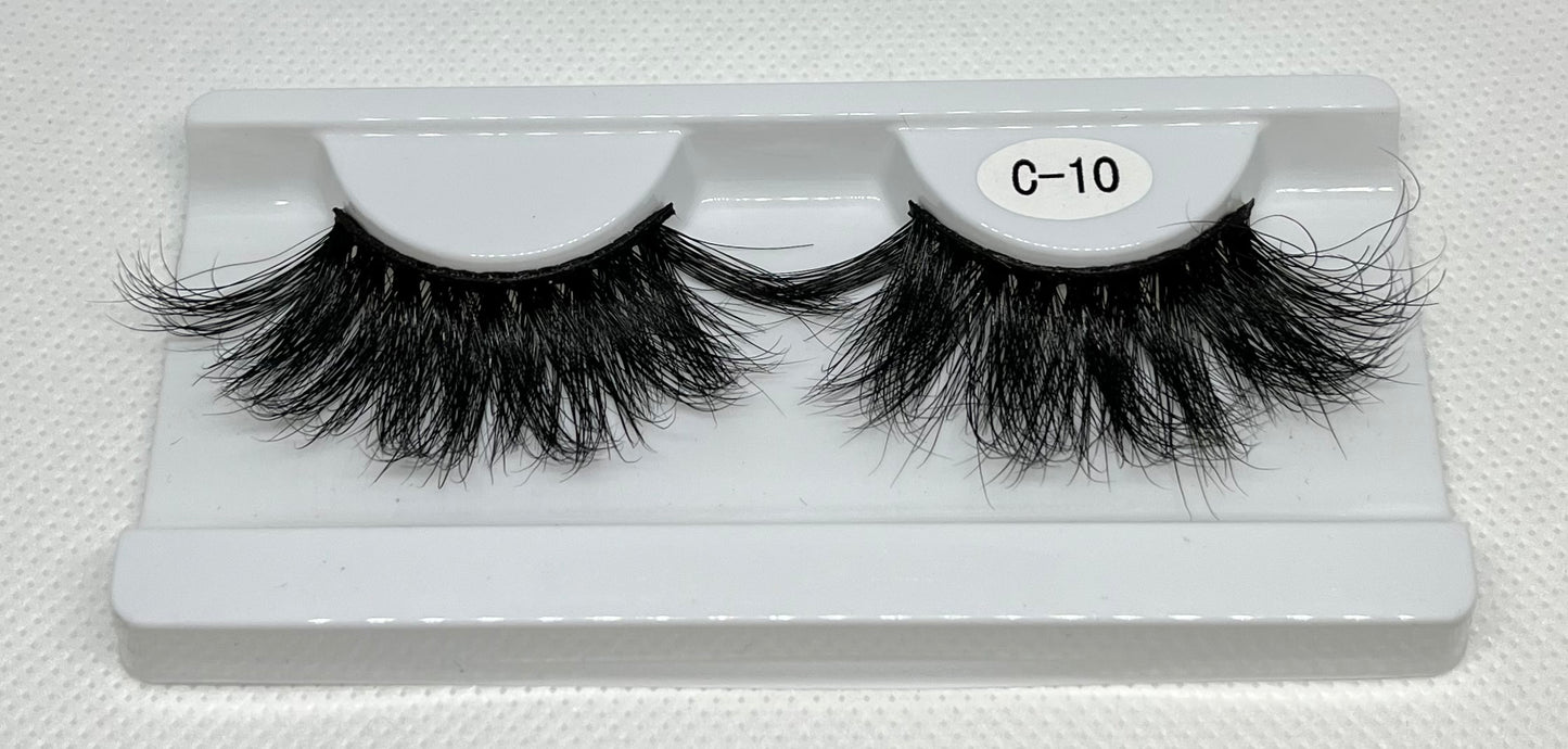 25mm Mink Eyelashes #10