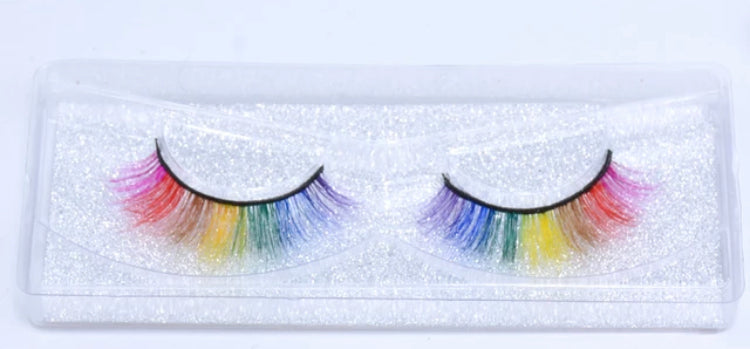 Multi Colored Eyelashes